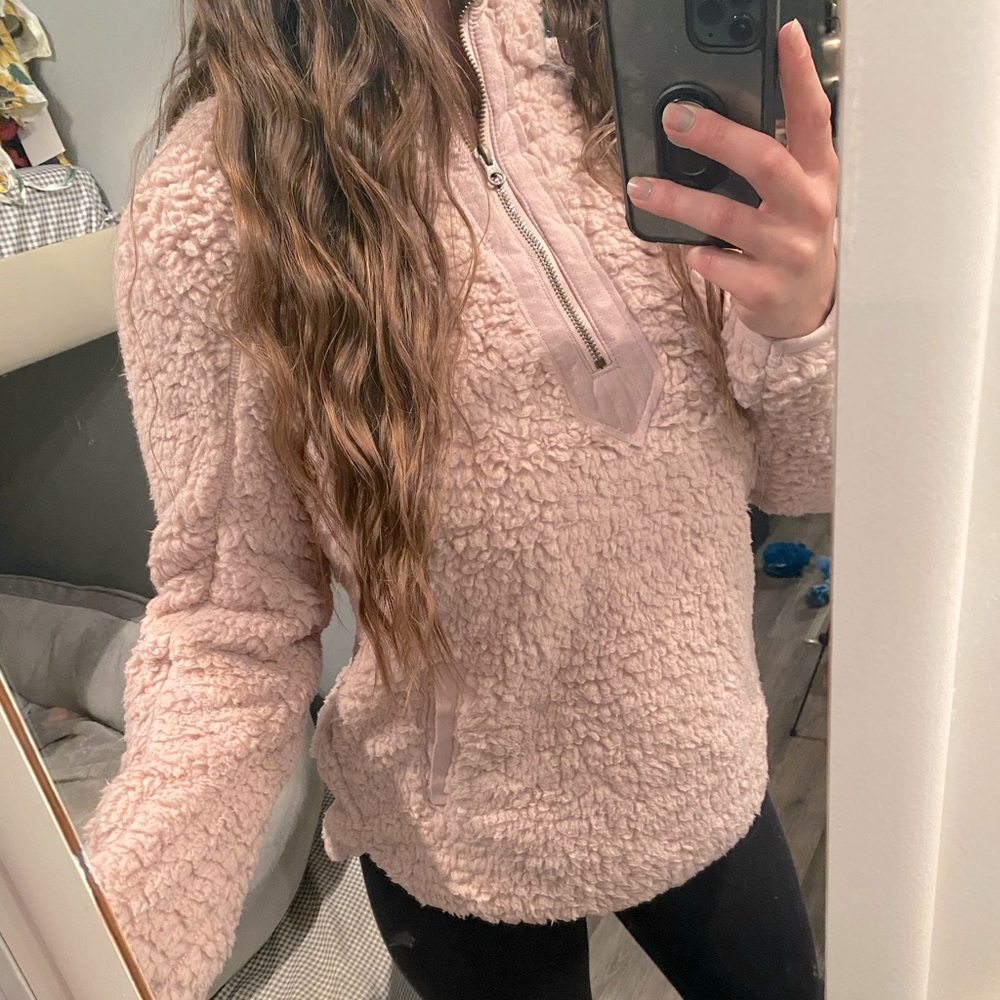 NWOT Plush Pullover Jacket